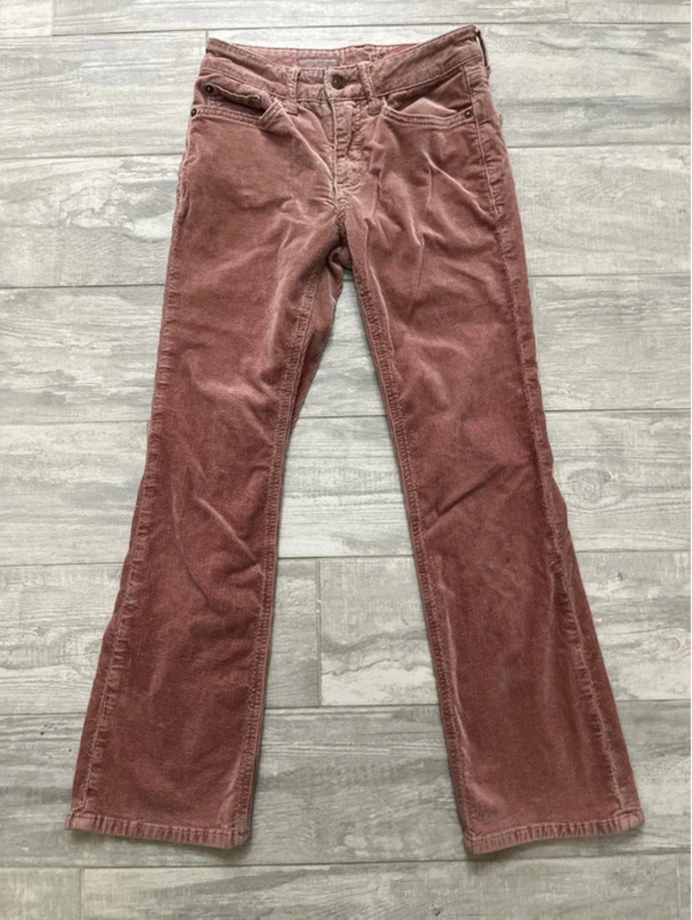 Pilcro Rose Pink Corduroy Pants